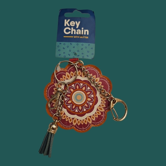 5/$25 Mandala Tassel Key Chain - Picture 1 of 4